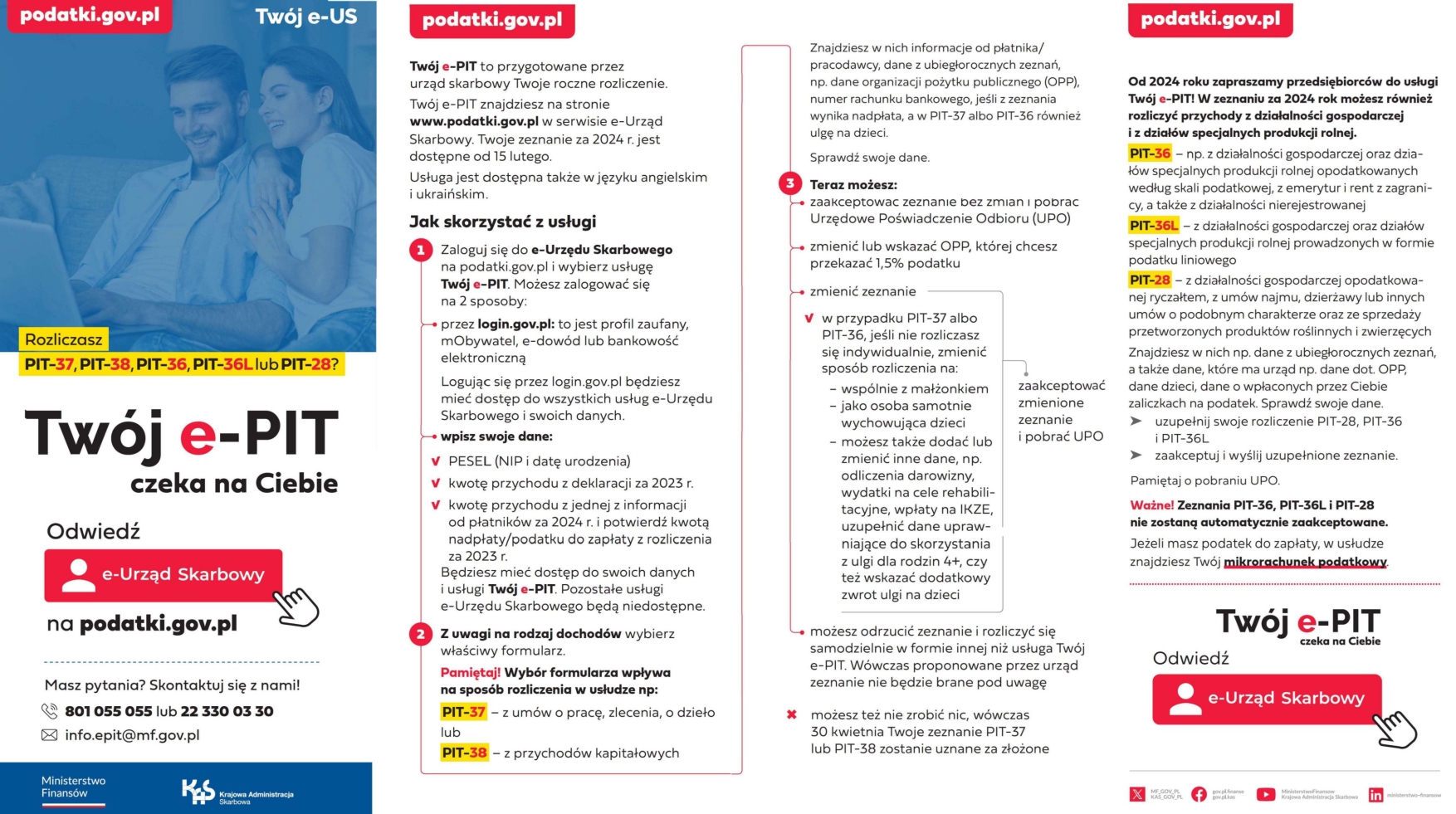 Pamiętaj o zeznaniu podatkowym za 2024 rok